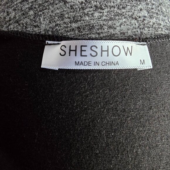 NWOT SHESHOW (M) Black Smiley face tank - Picture 4 of 5